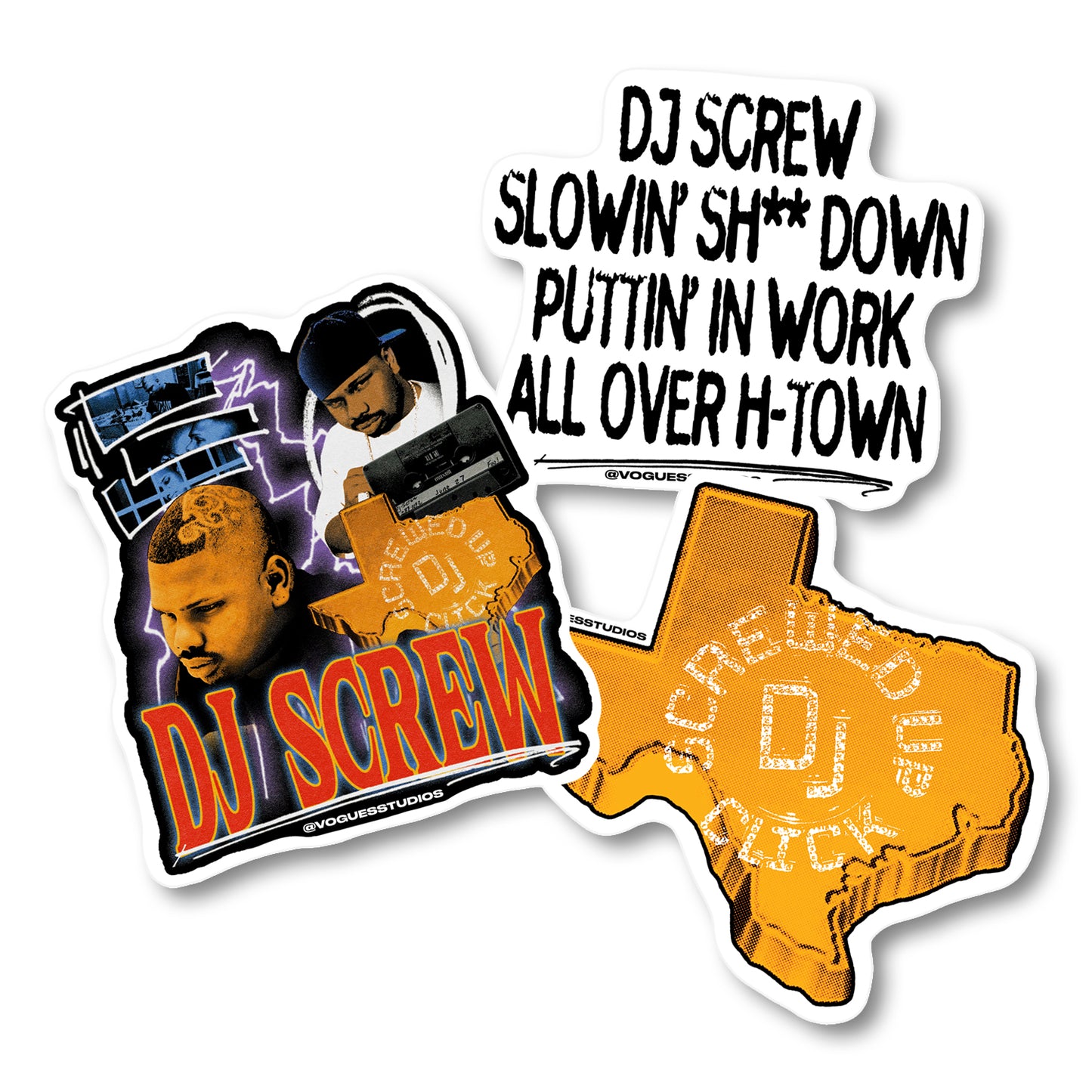 "Screw" Sticker Pack - Persos