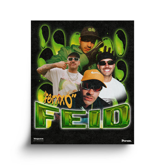 "Feid" Poster - Persos