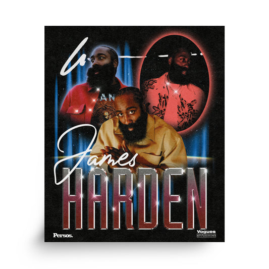 "James Harden" Poster - Persos