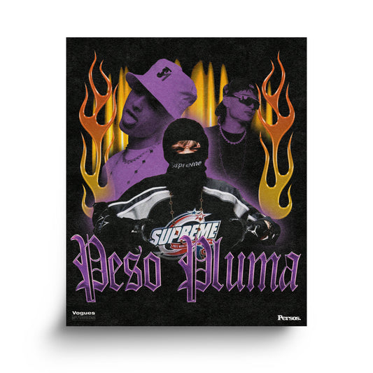 "Peso Pluma" Poster - Persos