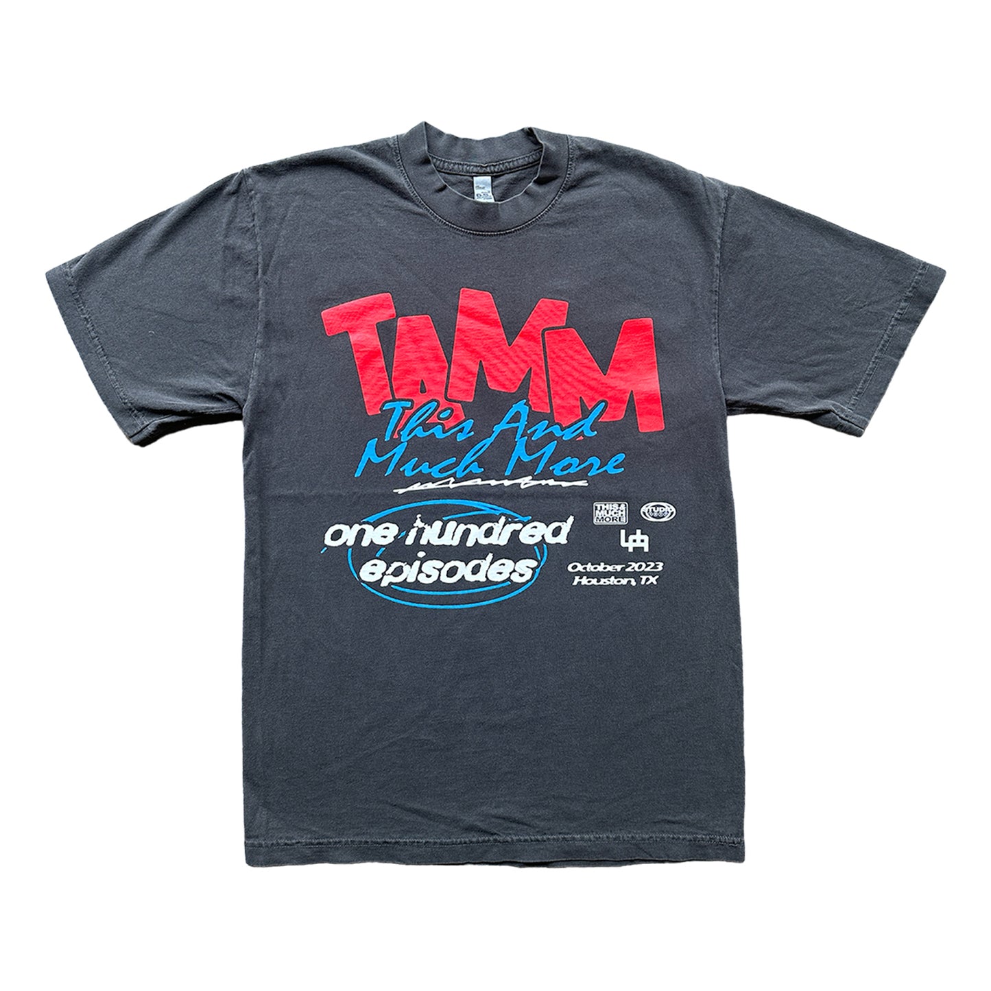 TAMM 100 Tee - Vintage Black